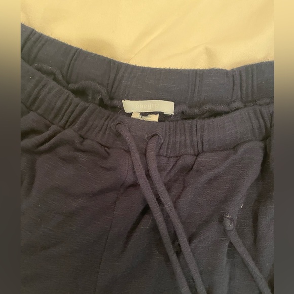 Eberjey Cara drawstring sleep shorts Size L navy blue - Picture 4 of 4